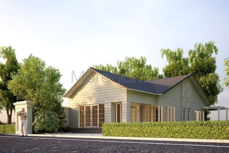Thiết kế nhà vườn Quận 2 Hồ Chí Minh kiến trúc hiện đại