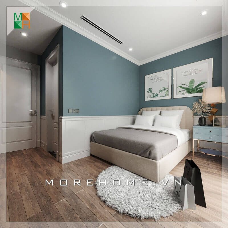 Thiết kế phòng ngủ chung cư hiện đại và trẻ trung là một điều cần được áp dụng. Nó cần phải bao gồm những yếu tố như sự thông minh, sự thời thượng và sự thoải mái. Ngoài ra, các màu sắc như trắng, xanh lá cây, vàng và đen cũng là một yếu tố quan trọng để tạo nên một không gian sống thân thiện và đầy sức sống.