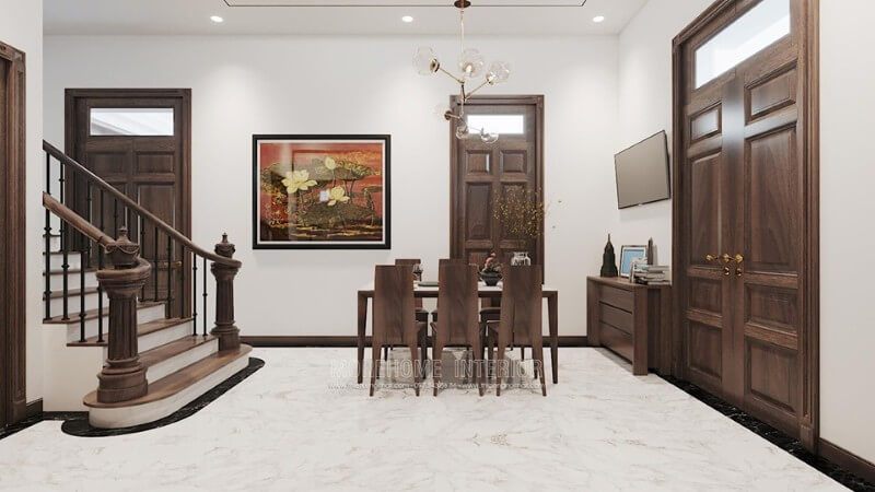của tôi Mẫu cửa gỗ hai cánh đẹp được lựa chọn cho nhà biệt thự của tôi.
